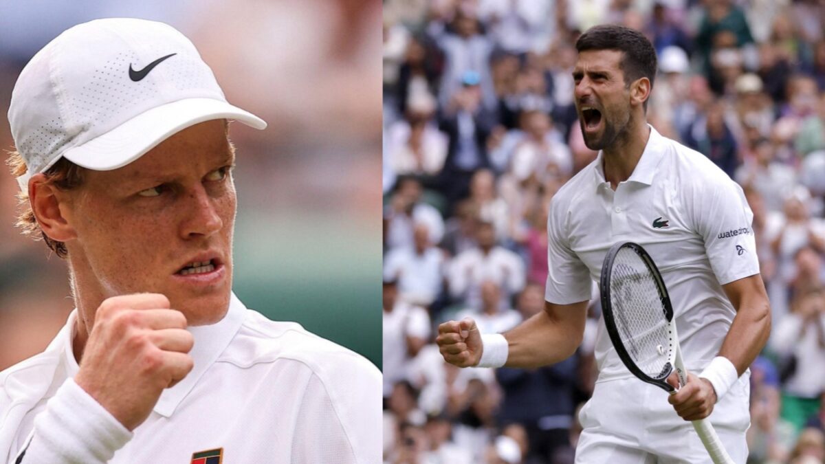 Jannik Sinner, Novak Djokovic