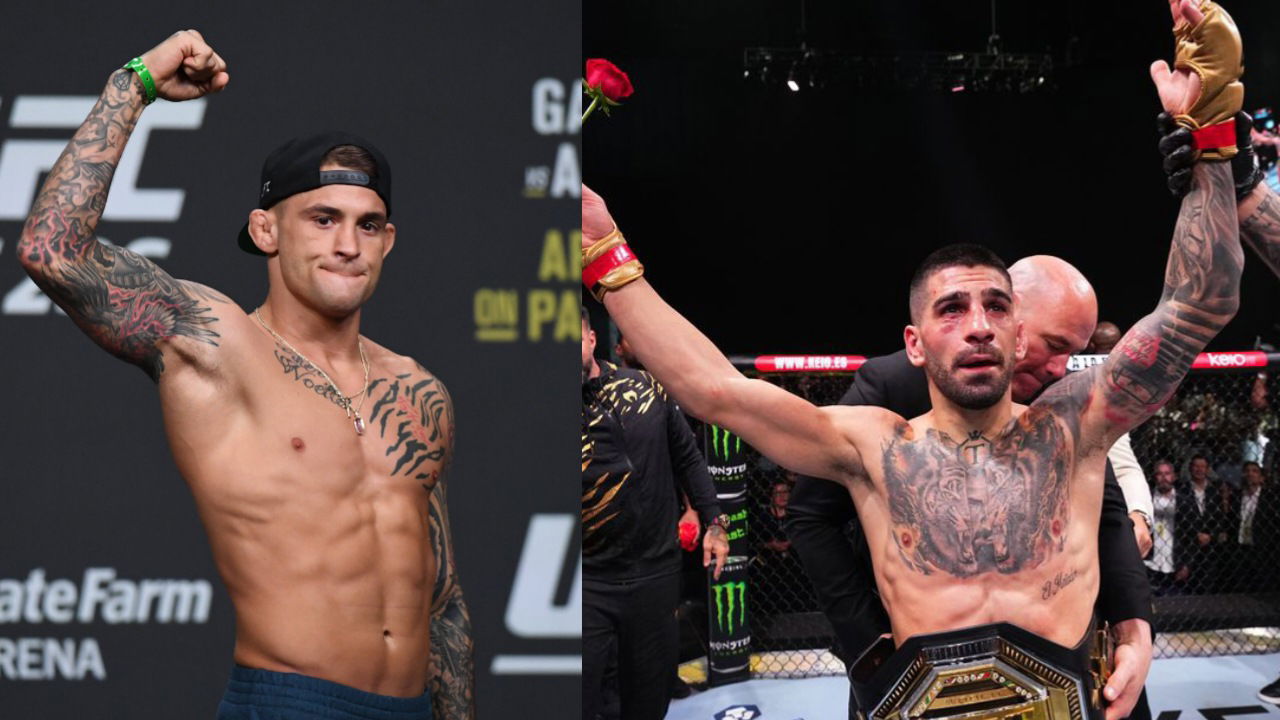 “Imagine The Throwdown” – Fans React to Dustin Poirier Getting Rejected by UFC for Ilia Topuria Fight