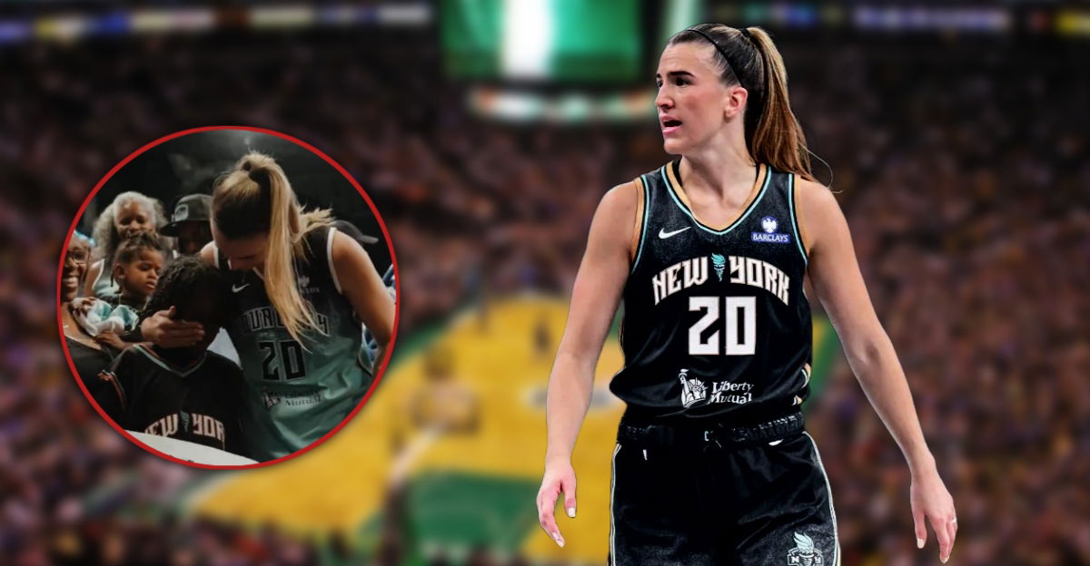 (Video) Sabrina Ionescu Wipes Off Tears from Emotional Young Fan
