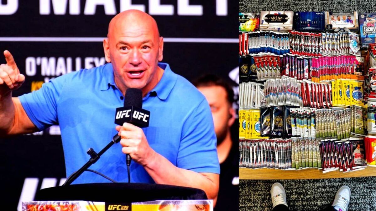 UFC Boss Dana White showcased $1 million mega collection in cards