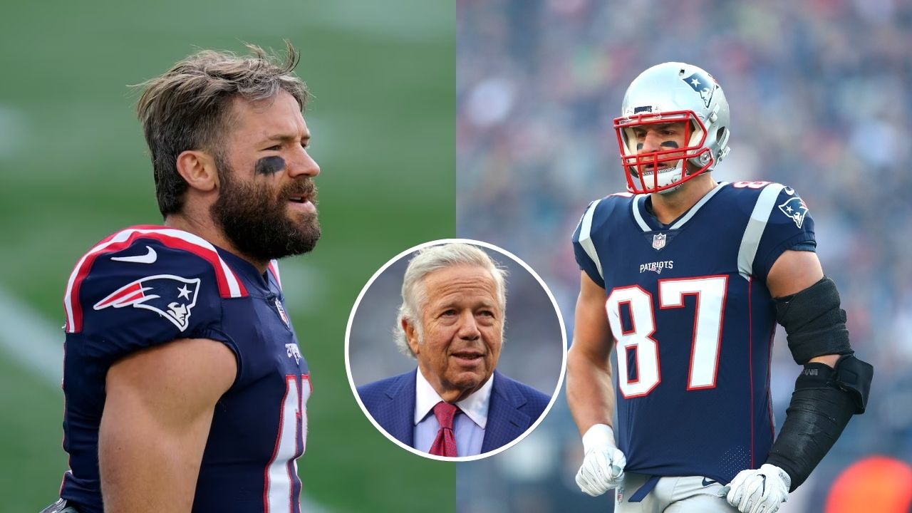 Julian Edelman Has a Weird Proposition for Robert Kraft Regarding Tom Brady’s Statue: “Hire Gronk to Be the Sculptor”