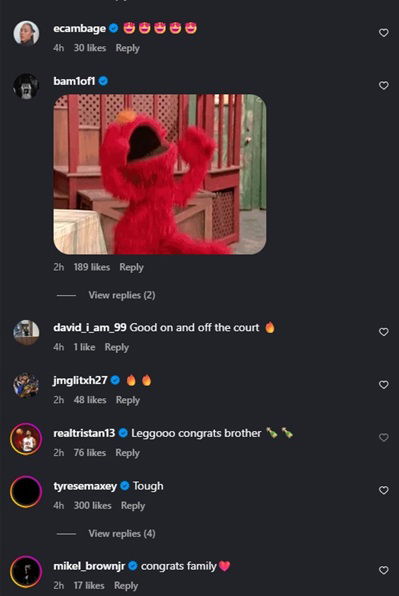 Athlete Comments 2