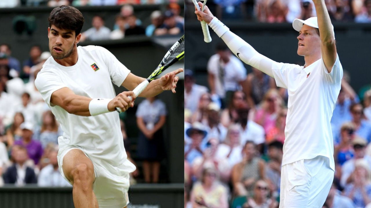 Carlos Alcaraz Lauds Jannik Sinner for ‘Unbelievable’ Improvement on Grass Ahead of Wimbledon Final