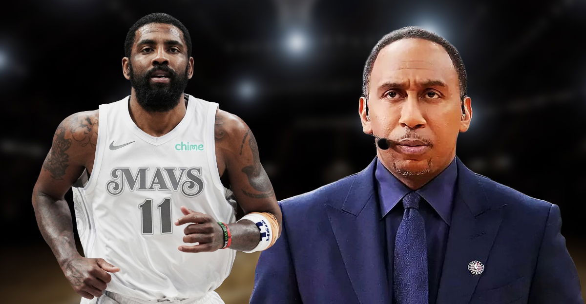 Kyrie Irving Jokes Stephen A Smith’s $100 Million Contract is ‘Not Worth It’