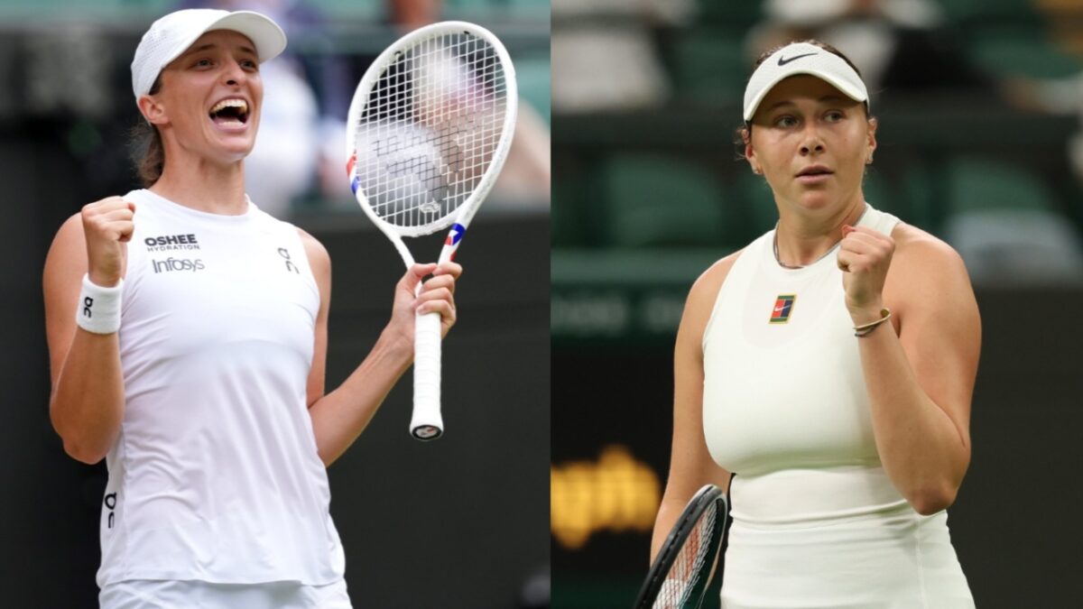 Iga Swiatek Vows Never to Repeat Roger Federer's Major Wimbledon Mistake 1 Iga Swiatek, Amanda Anisimova