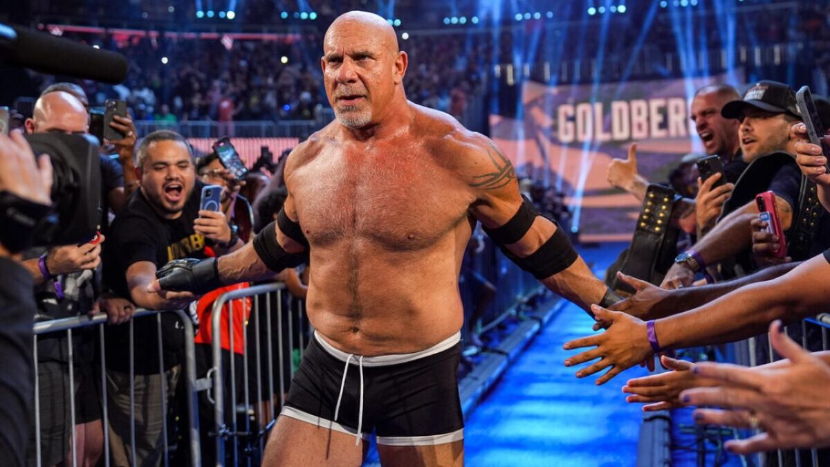 Wrestling Legend Schools Goldberg for Being Upset About WWE Cutting off His Retirement speech 2 Goldberg