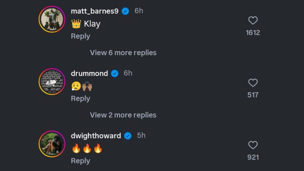 NBA Co-stars Stunned as Klay Thompson Launches Relationship with Rapper Megan Thee Stallion 1 Former NBA stars react to Klay Thompsons Instagram post
