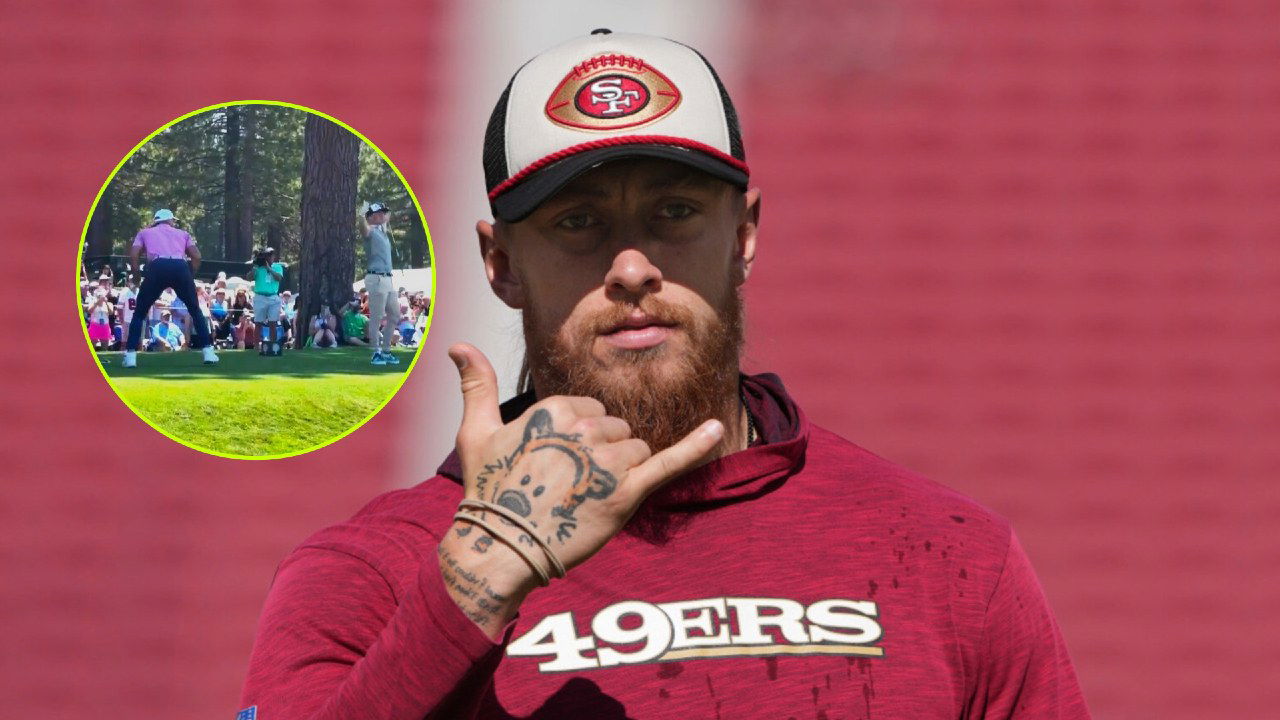 (Video) Sweet Chin Music! George Kittle Knocks Out WWE Superstar on Golf Course
