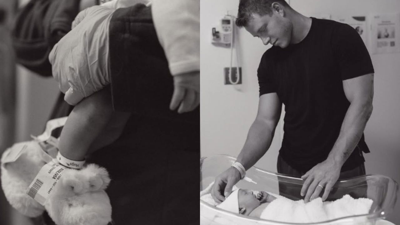 (In Photos) Christian McCaffrey and Olivia Culpo Announce the Birth of