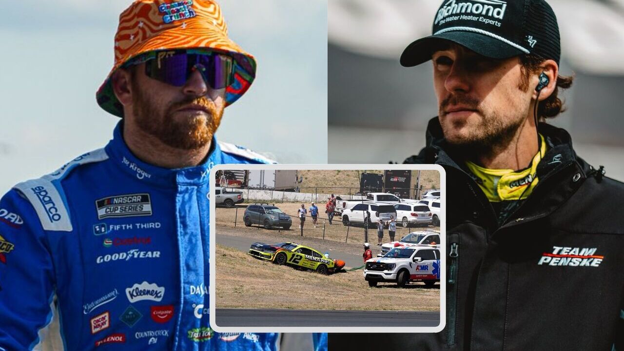Ryan Blaney Goes on Profanity Laced Radio Rant on “D***Head” Chris Buescher After Sonoma Clash