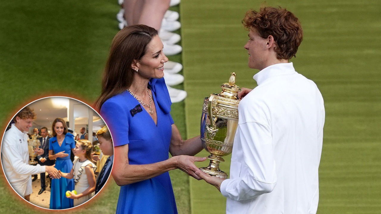 Jannik Sinner Makes Hilarious Revelation About Meeting Princess of Wales and Her Children After Wimbledon Triumph