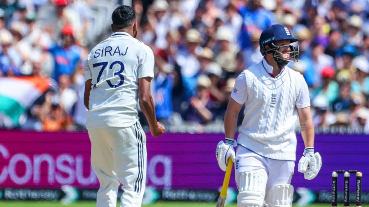 (Video) Ben Duckett Takes Brutal Dig at Shubman Gill During Lord’s Test: “600 Runs and He is Done for the Series” 1 Ben Duckett Mohammed Siraj