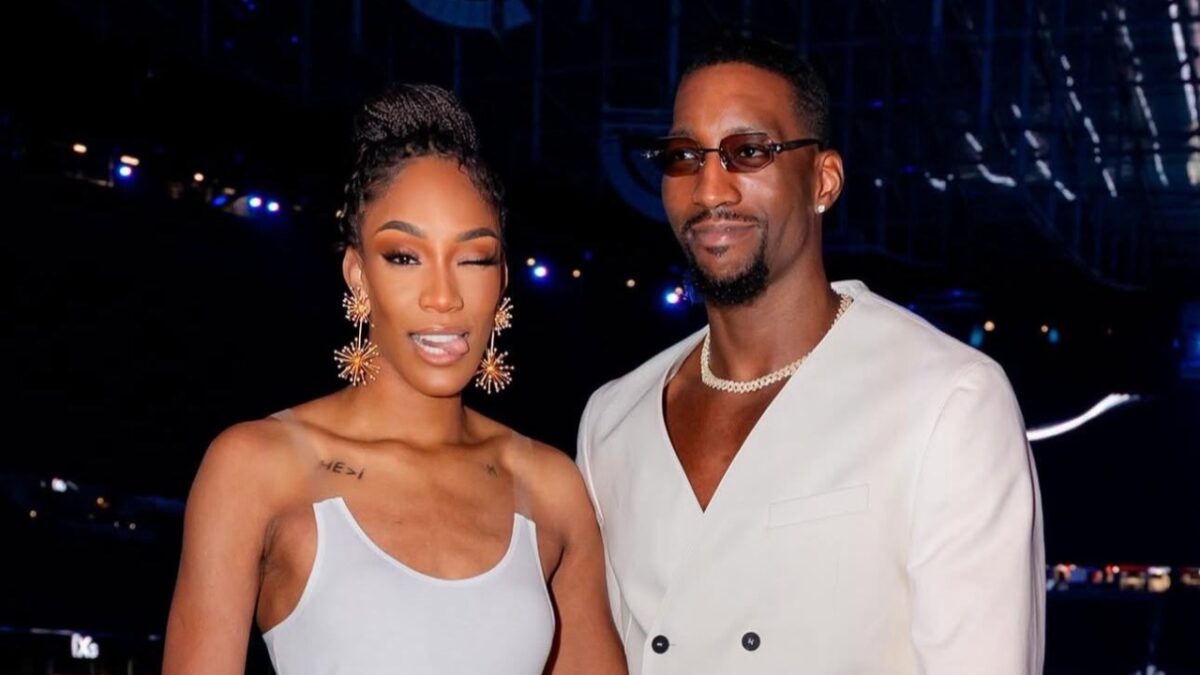 Bam Adebayo and A'ja Wilson