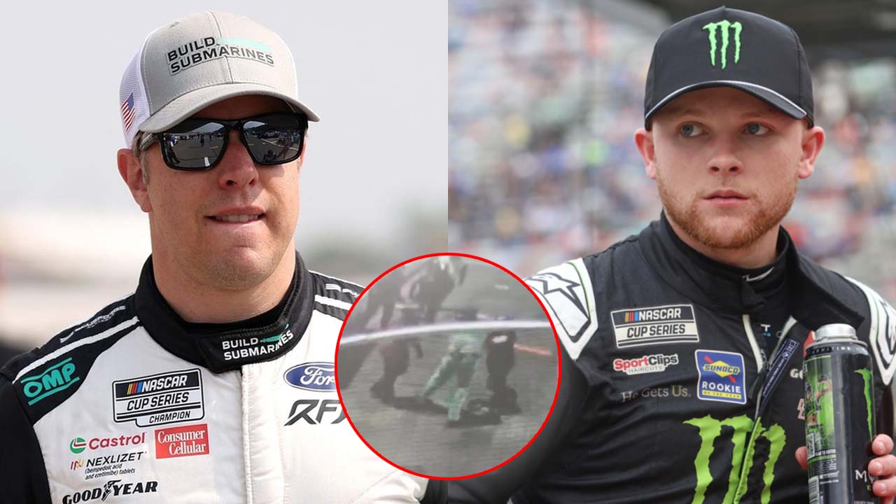 (Video) Fight Breaks out Between Ty Gibbs and Brad Keselowski’s Crews at Sonoma