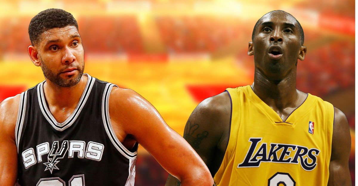 Tim Duncan Once Benched Himself To Evade Kobe Bryant, Michael Jordan, LeBron James ‘Start, Bench, Cut’ Dilemma