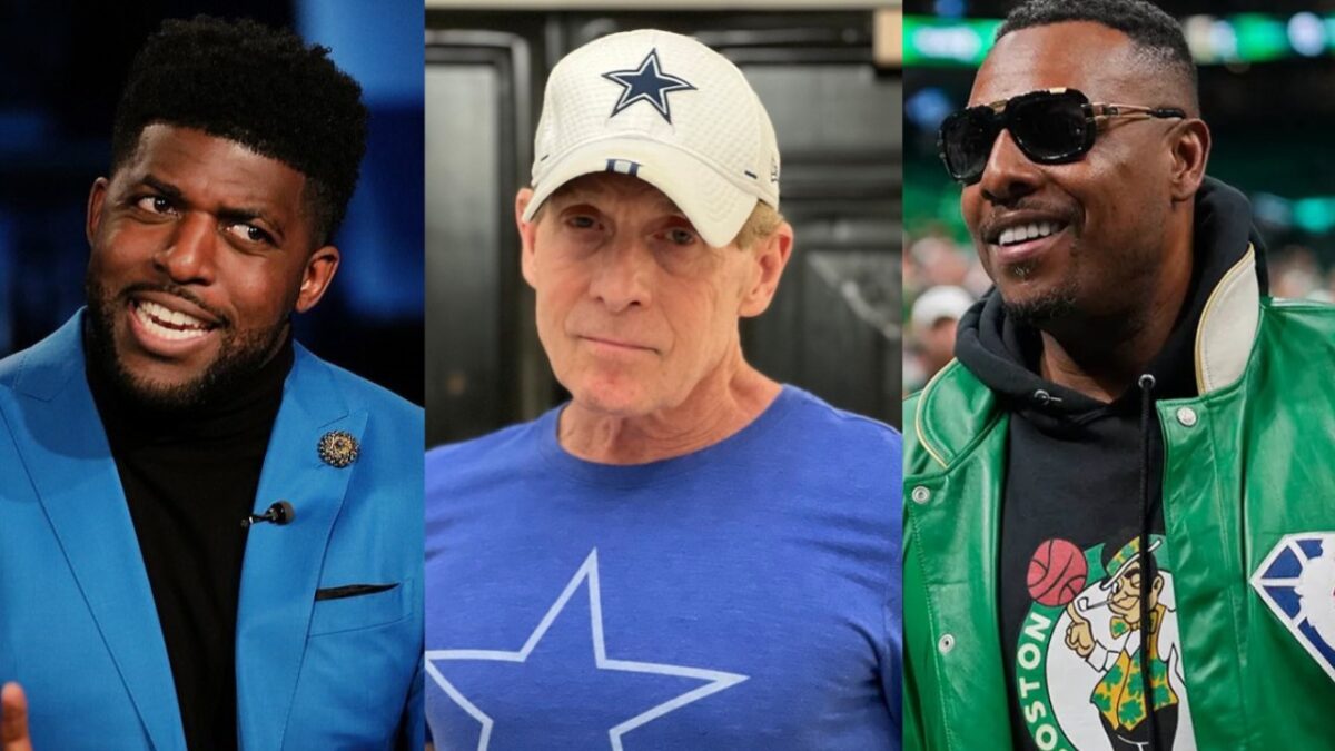 Joy Taylor Getting Fired Just Months After Being Accused of Getting Intimate with Coworkers Raises Eyebrows Across Sports Media 1 Emmanuel Acho, Skip Bayless, Paul Pierce