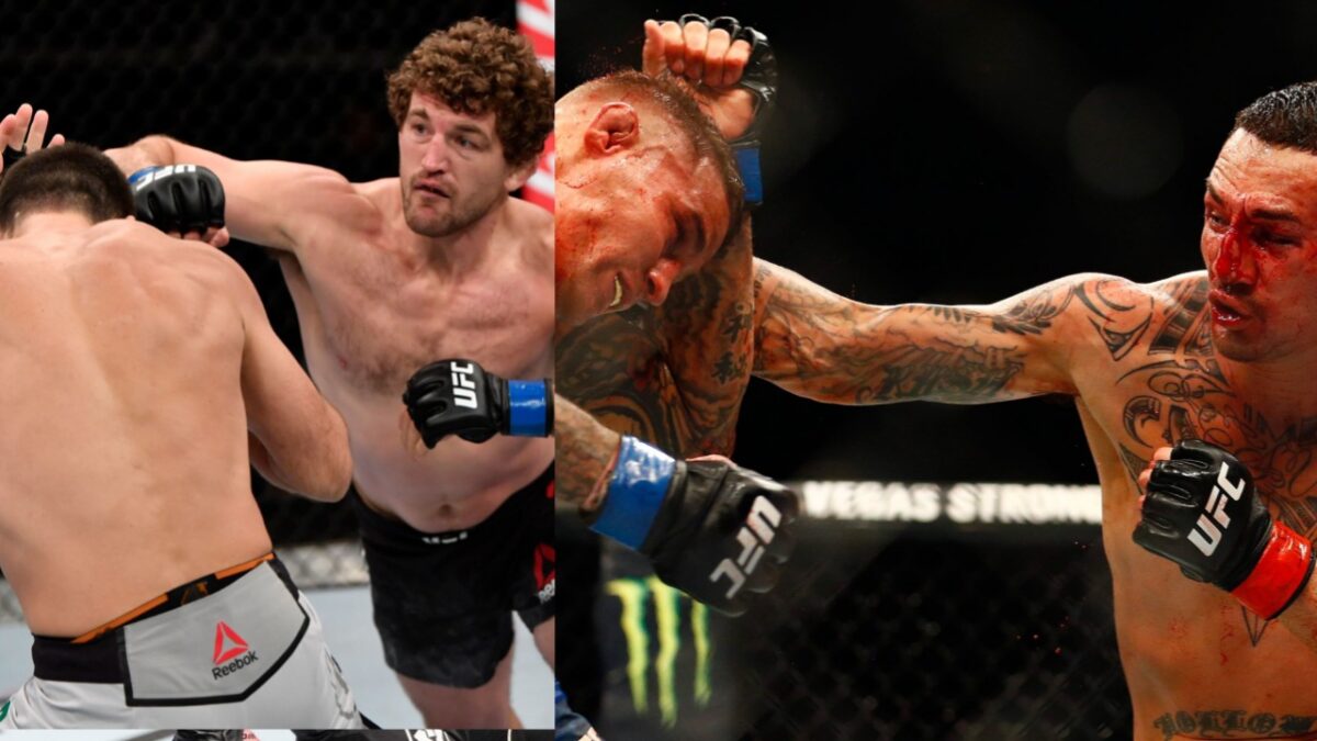 UFC Legend Suggests Name to Present BMF Title to Dustin Poirier and Max Holloway at UFC 318 1 Ben Askren, Max Holloway, Dustin Poirier