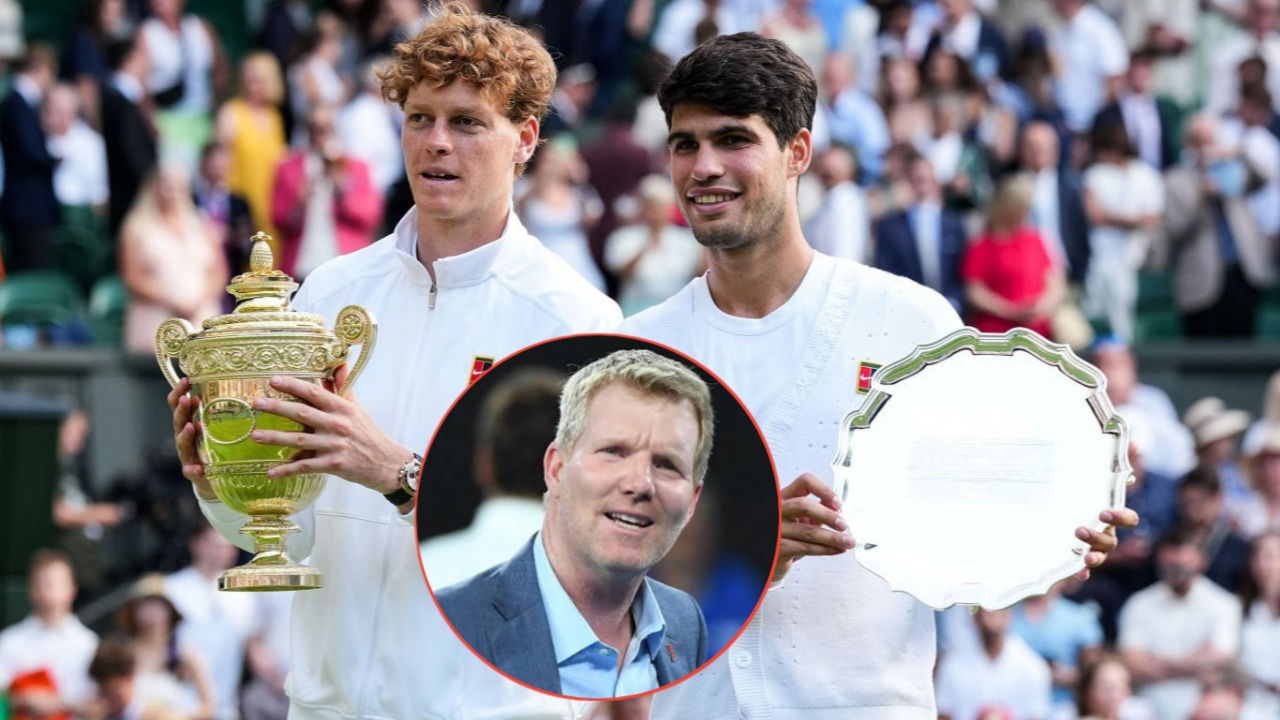Jim Courier Explains What Went Wrong for Carlos Alcaraz During Tense Wimbledon Final Against Jannik Sinner