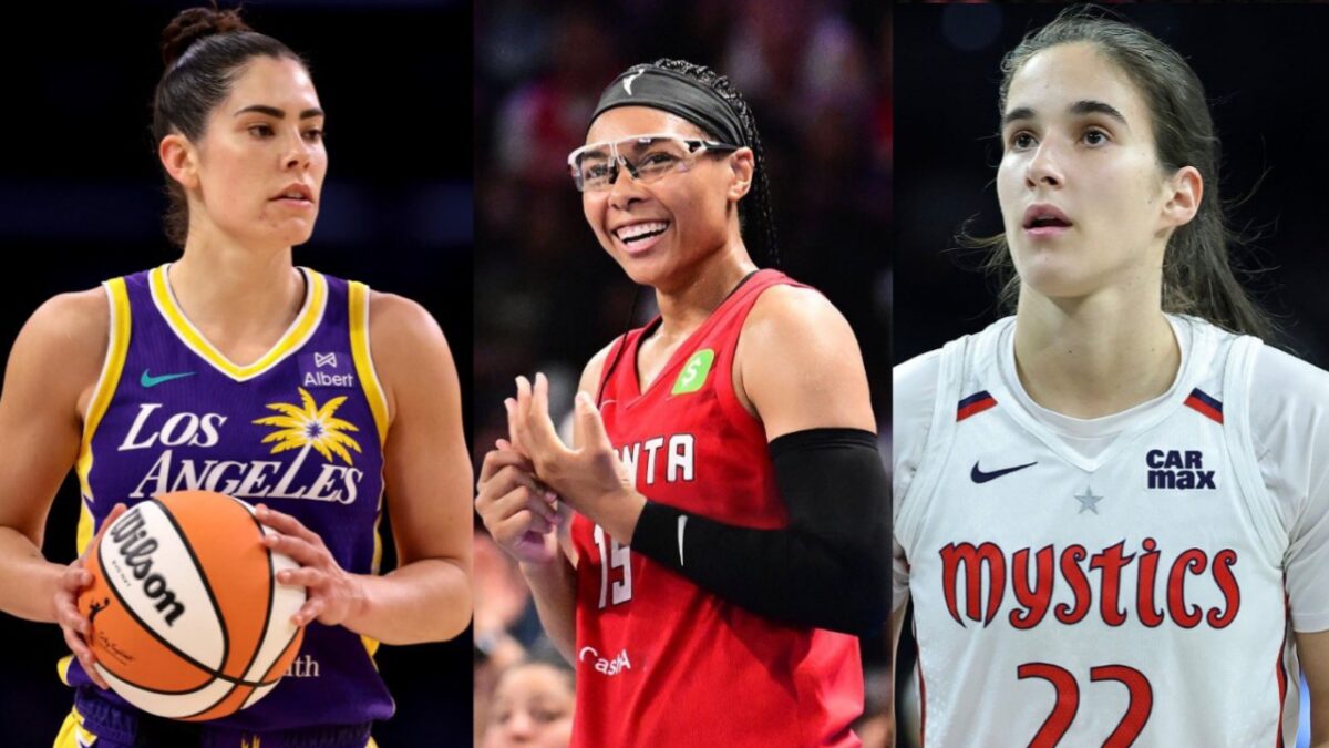 Caitlin Clark, Sabrina Ionescu Headlining All-Star 3-Point Contest Stuns Fans: "About to be Cinema" 1 Kelsey Plum, Allisha Gray and Sonia Citron round up 3-point contest