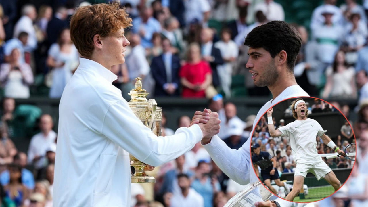 Jannik Sinner and Carlos Alcaraz Receive Grand Slam Warning from Andrey Rublev who Doesn’t Want Them to ‘Dominate Tennis’