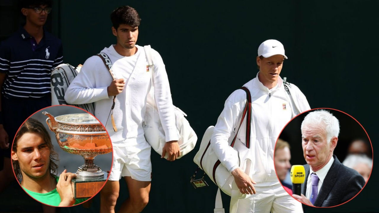 Roger Federer’s Ex-Coach Fires Back at John McEnroe for Saying Carlos Alcaraz and Jannik Sinner Can Beat Prime Rafael Nadal