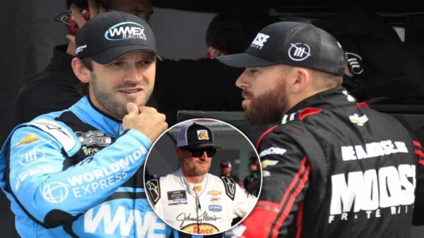 Daniel Suarez and Ross Chastain, Dale Earnhardt Jr.