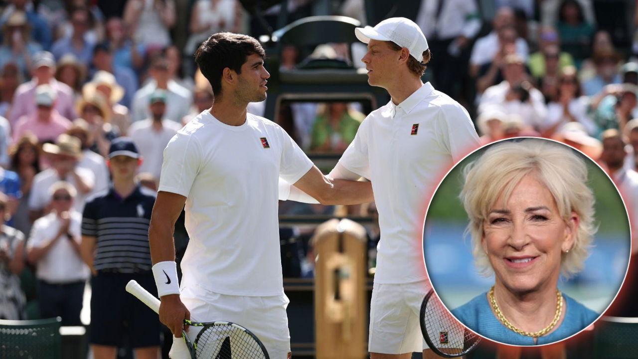 Chris Evert Bluntly Reacts to Claims of Not Rooting for Jannik Sinner During Wimbledon Final Against Carlos Alcaraz