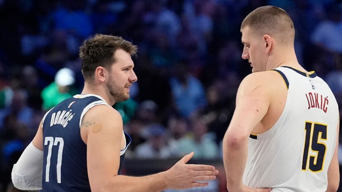 Luka Doncic and Nikola Jokic
