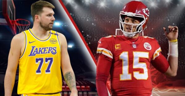 Luka Doncic and Patrick Mahomes