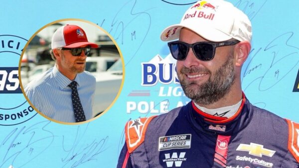 Dale Earnhardt Jr. and Shane van Gisbergen