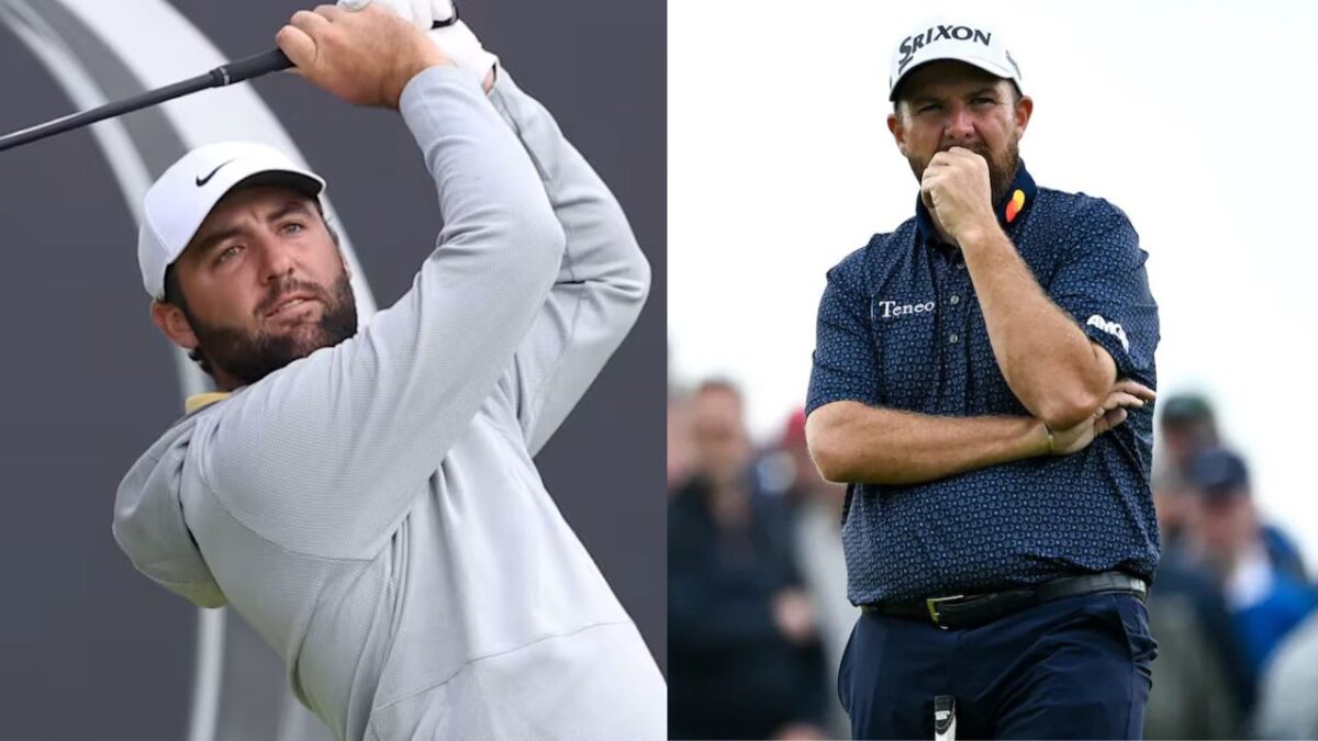 Scottie Scheffler and Shane Lowry