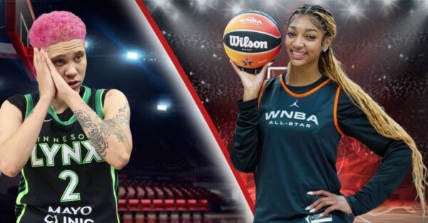 Natisha Hiedeman and Angel Reese