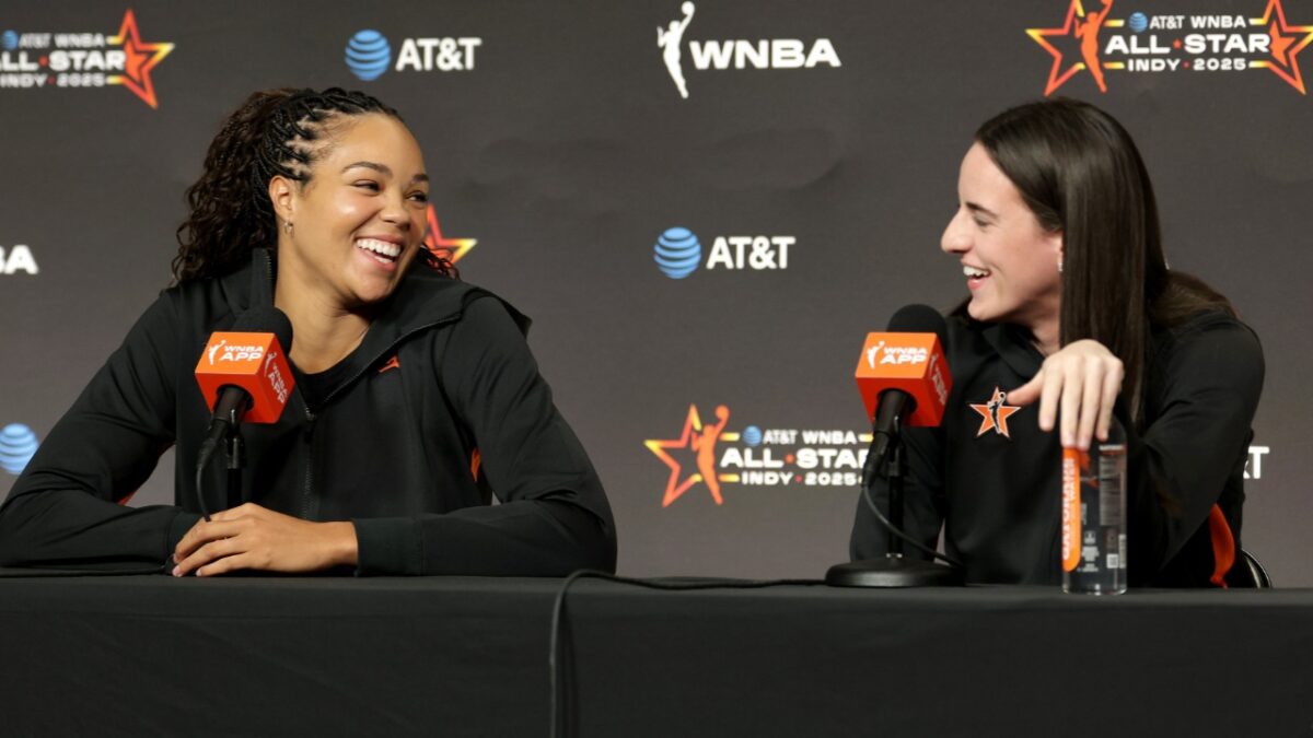 'Pay Us What You Owe Us' Caitlin Clark Joins All-Stars to Send Message to WNBA 1 All-Star captains Caitlin Clark and Napheesa Collier