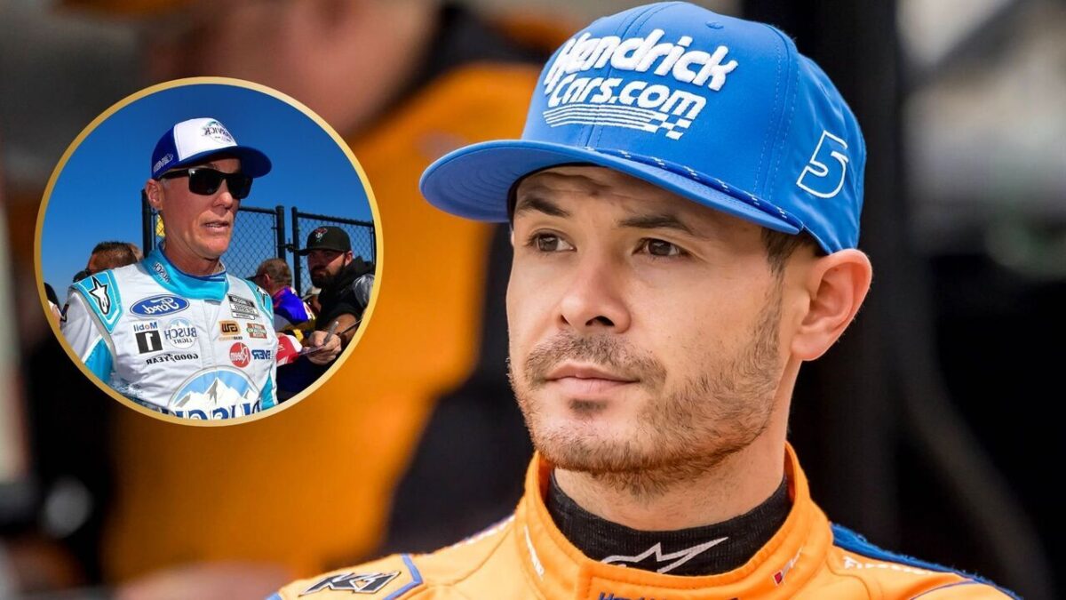 Kyle Larson Gives “Realistic” Update on His Retirement Plans Ahead of 2025 Finale 1 Kevin Harvick and Kyle Larson