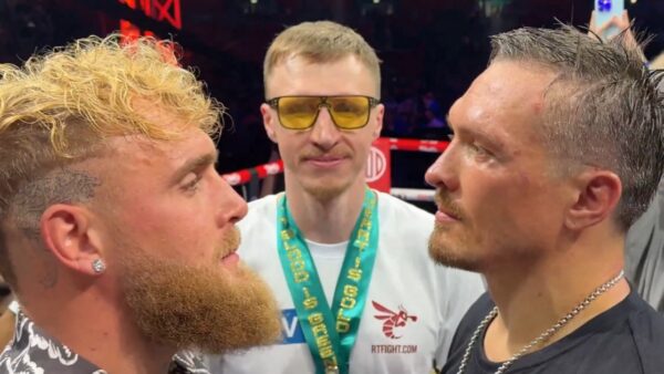 “Hydrogen Bomb vs Coughing Baby” – Jake Paul vs Oleksandr Usyk Face Off Hilariously Gets Trolled by Fans 