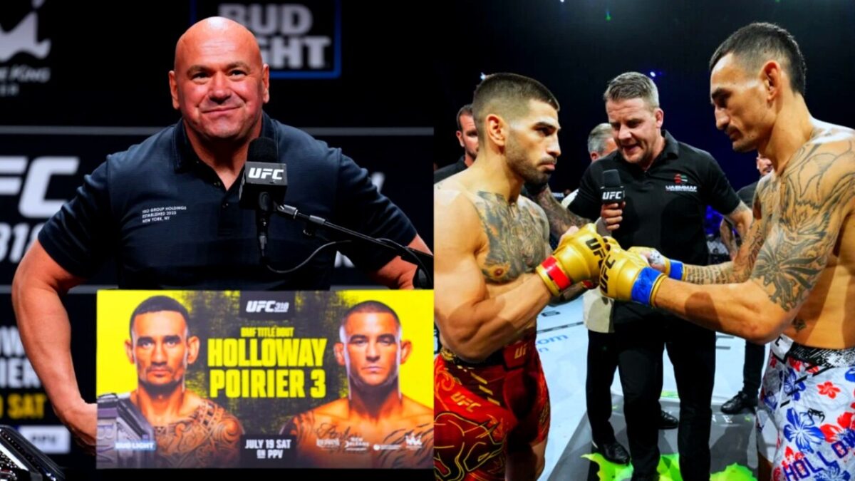 Ilia Topuria Continues 'BMF' Taunts Despite Max Holloway's UFC 318 Win 1 Ilia Topuria vs. Max Holloway 2 could actually be on the cards