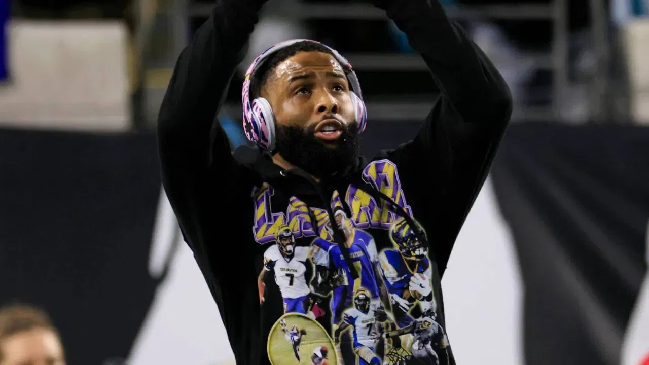 Odell Beckham Jr. Ramps Up Giants Reunion Rumors with Latest Practice Photos