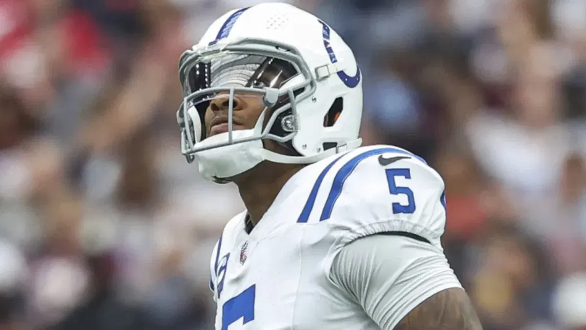 Shannon Sharpe Isn't Sold on the Idea of Anthony Richardson Starting Ahead of Daniel Jones for Colts 1 Shannon Sharpe Isn't Sold on the Idea of Anthony Richardson Starting Ahead of Daniel Jones for Colts