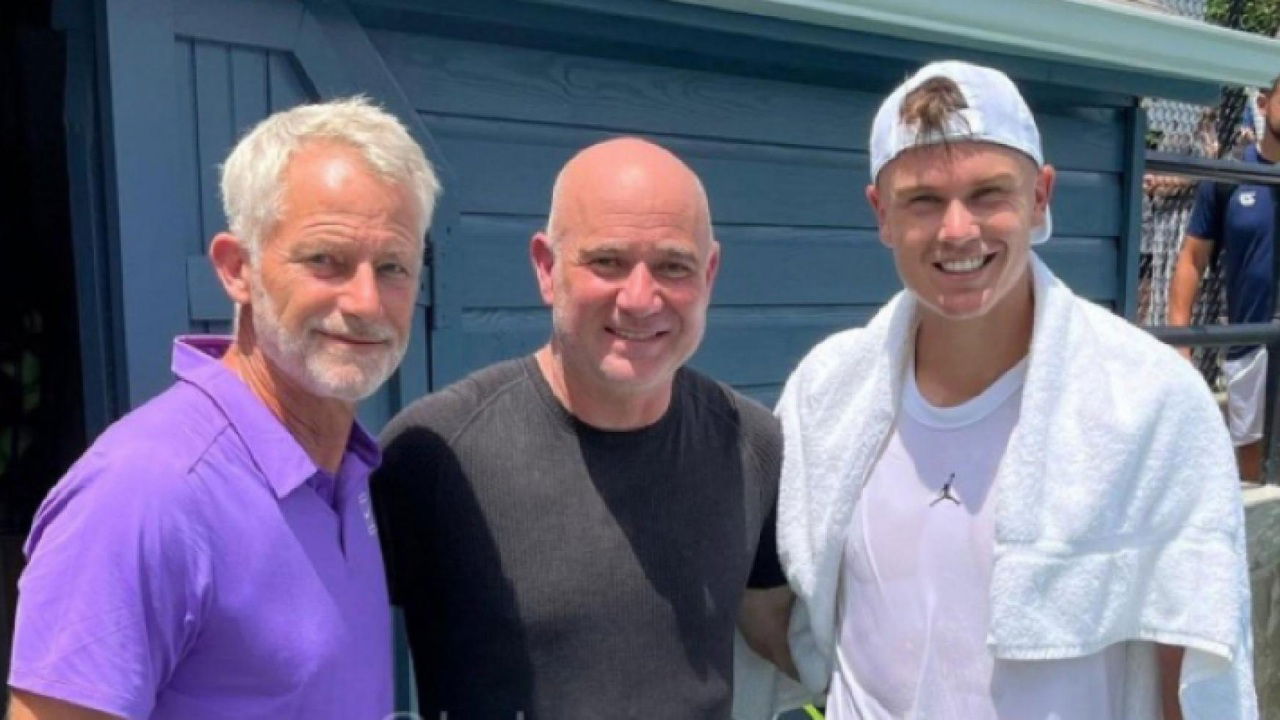 Holger Rune Confirms Associations with ‘True Icon’ Andre Agassi to Close the Gap on Carlos Alcaraz and Jannik Sinner