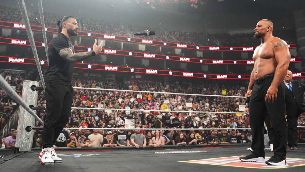 Roman Reigns and Bron Breakker