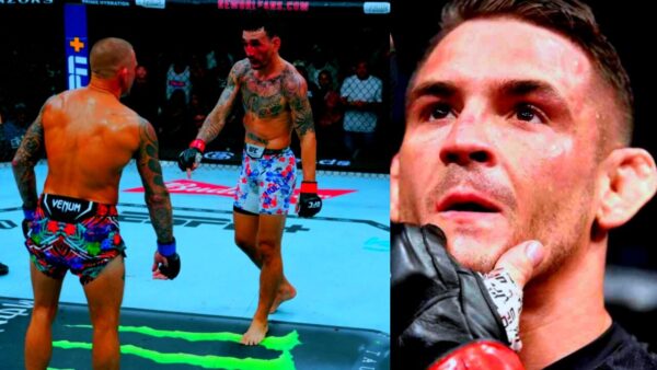 Dustin Poirier explains 10-second throwdown with Max Holloway going stale