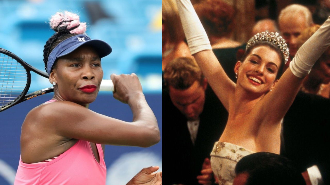 Venus Williams Reveals Her Signature Wave and Twirl Celebration is Inspired by Anne Hathaway’s ‘The Princess Diaries’
