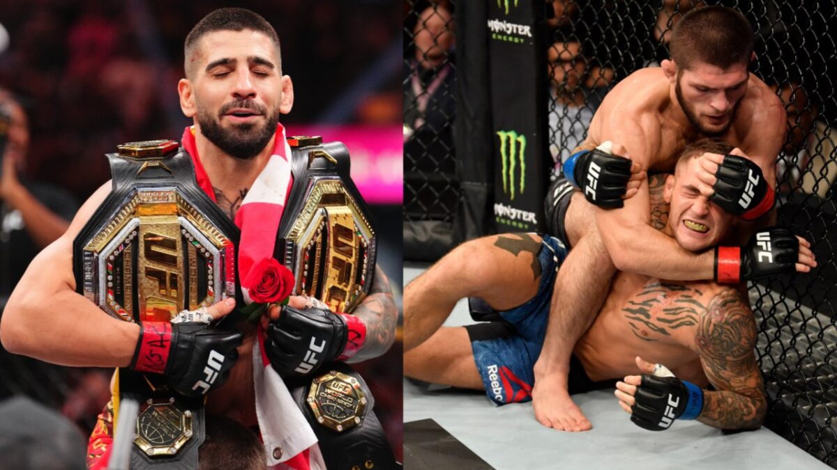 Khabib Nurmagomedov vs. Ilia Topuria hypothetical fight 
