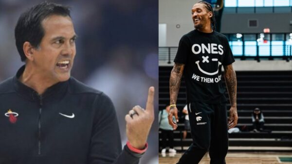 Michael Beasley Jokes About Erik Spoelstra Being ‘His Best Defender’
