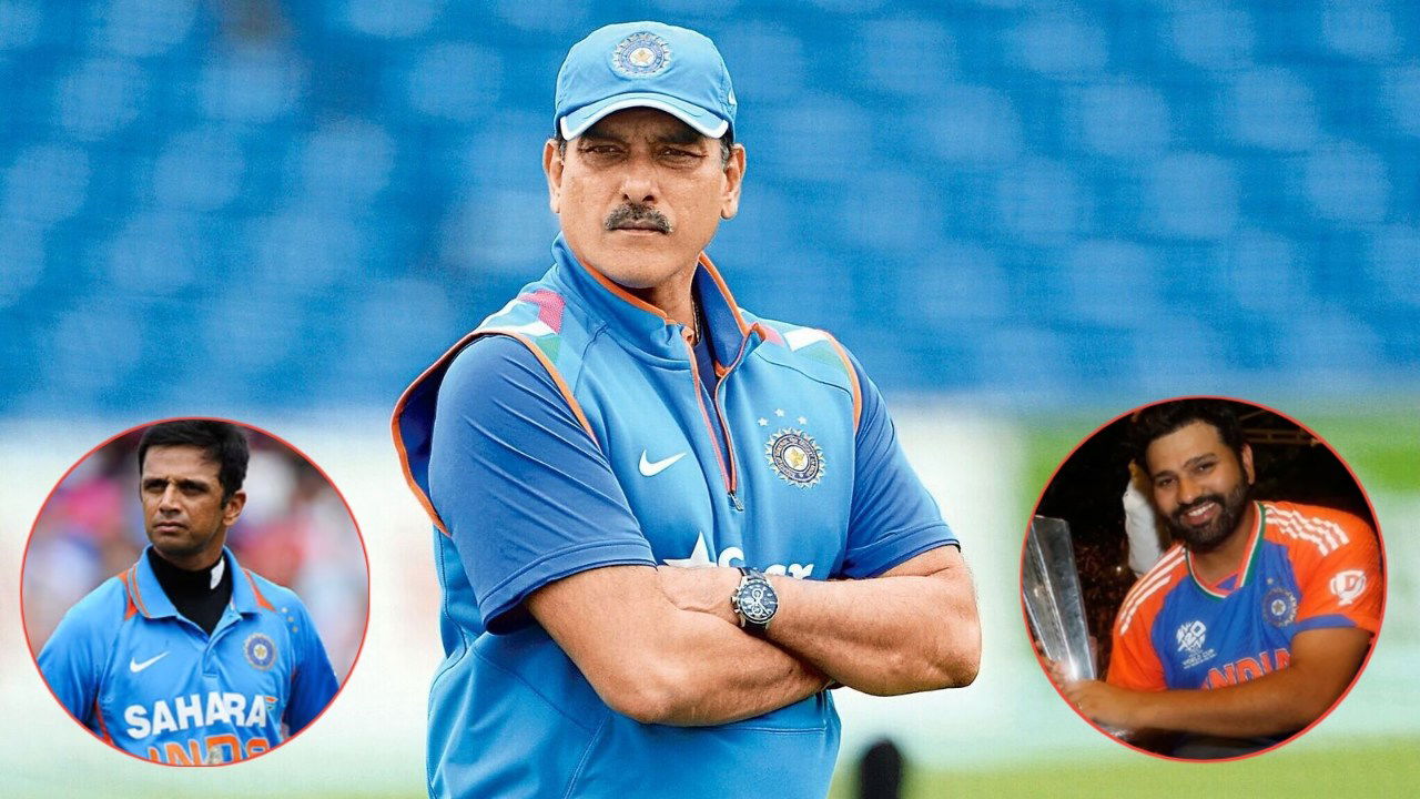 Ravi Shastri Snubs Rohit Sharma, Rahul Dravid from Top 5 Indian Cricketers List