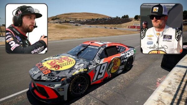Chase Briscoe and Dale Earnhardt Jr.