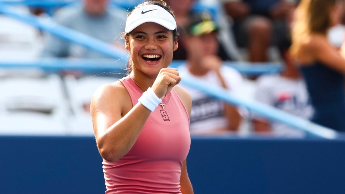 Emma Raducanu (via X/Citi Open)