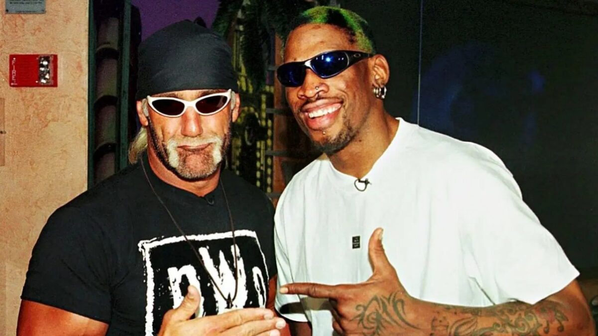 Dennis Rodman Pays Tribute to Wrestling Partner Hulk Hogan After His Death 1 Dennis Rodman and Hulk Hogan