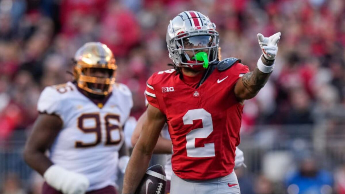 Baker Mayfield Tells Jason, Travis Kelce How Rookie Emeka Egbuka Is An "Absolute Stud" 1 Baker Mayfield Tells Jason, Travis Kelce How Rookie Emeka Egbuka Is An "Absolute Stud"