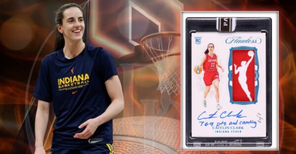 Rare Caitlin Clark Trading Card Obliterates WNBA Record by $300K